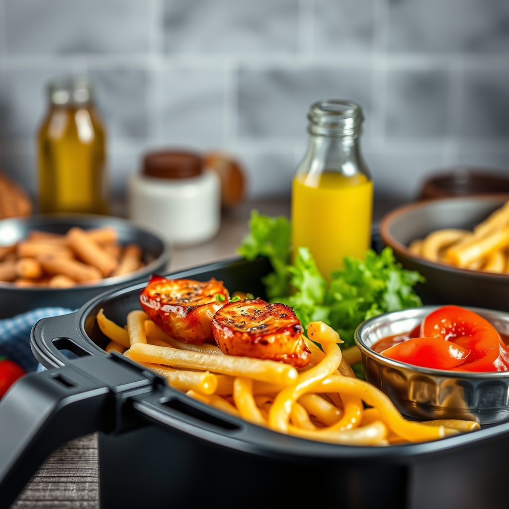 Le rôle de l'huile et comment bien l'utiliser — Airfryer aliments trop secs comment éviter