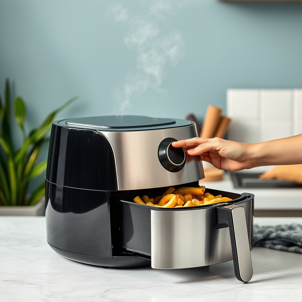 Comment nettoyer et entretenir son airfryer pour éviter la fumée — Airfryer odeur de plastique à la première utilisation