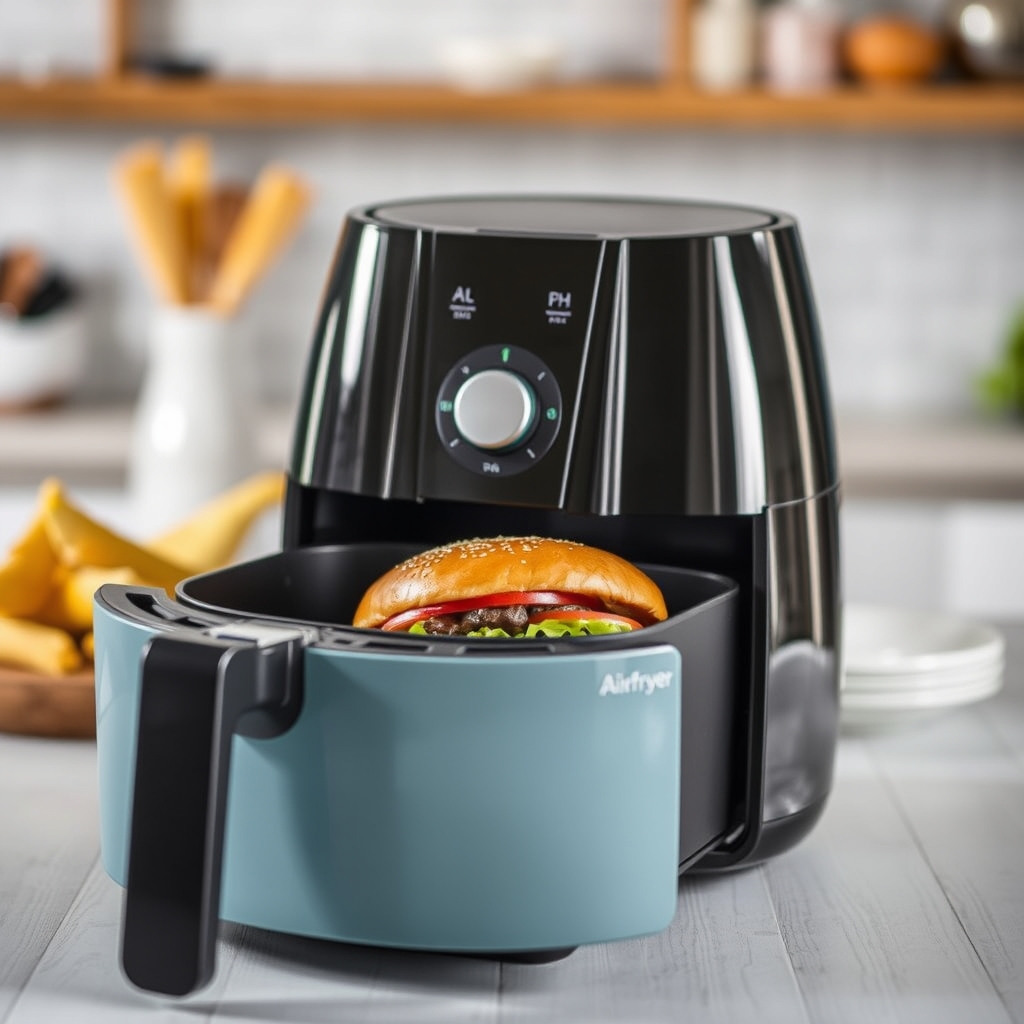 Combien coûte un airfryer et où l'acheter au meilleur prix ? — Airfryer pour cuisson des burgers et steaks