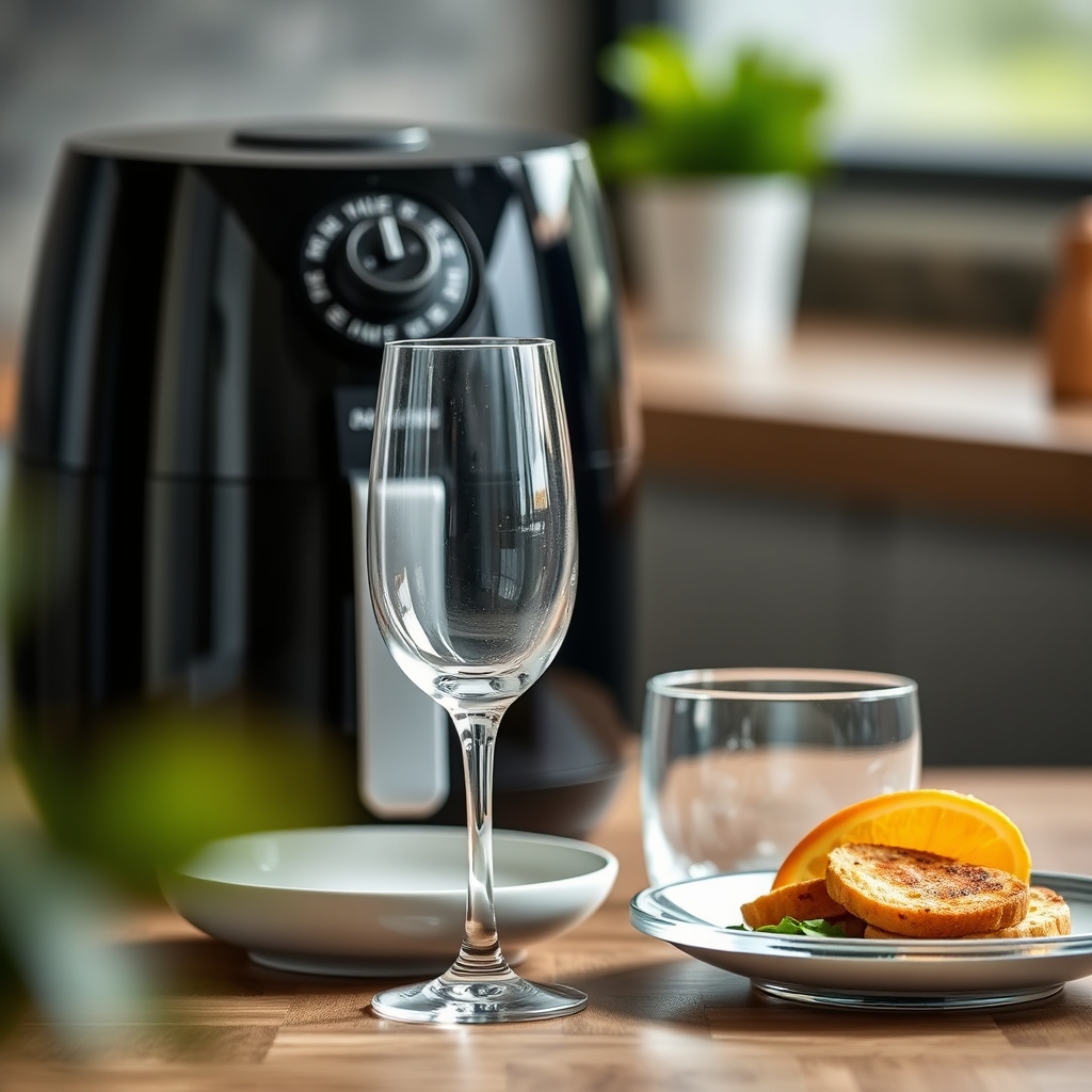 Le choc thermique, l'ennemi numéro un du verre — Airfryer pour chauffer des plats en verre