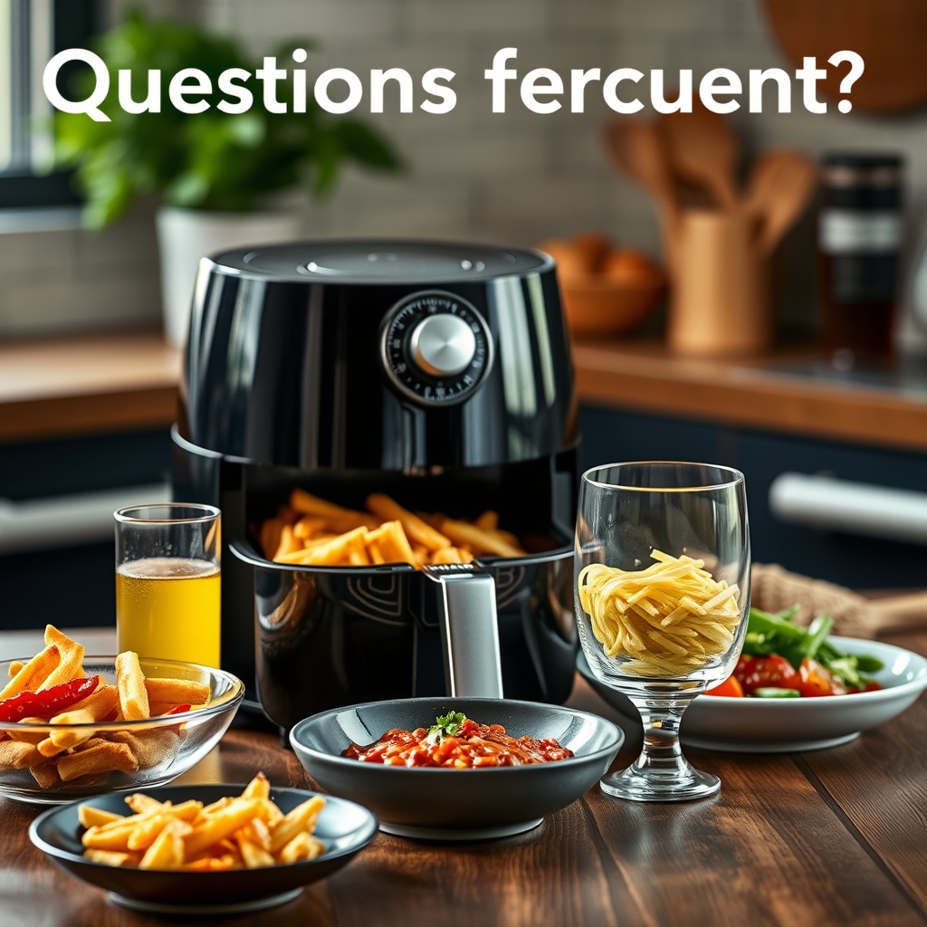 Questions fréquentes — Airfryer pour chauffer des plats en verre