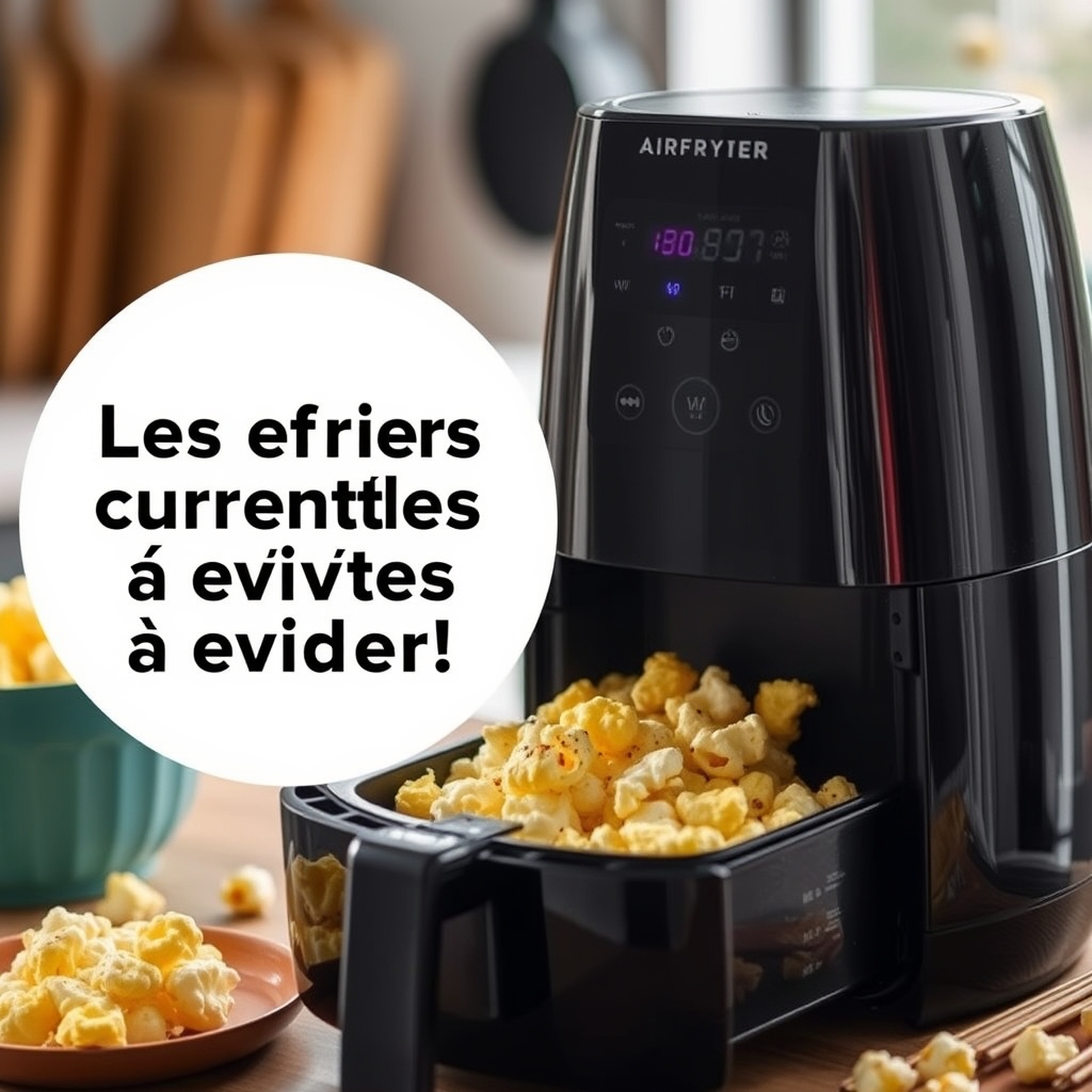 Les erreurs courantes à éviter — Airfryer pour pop corn est-ce possible