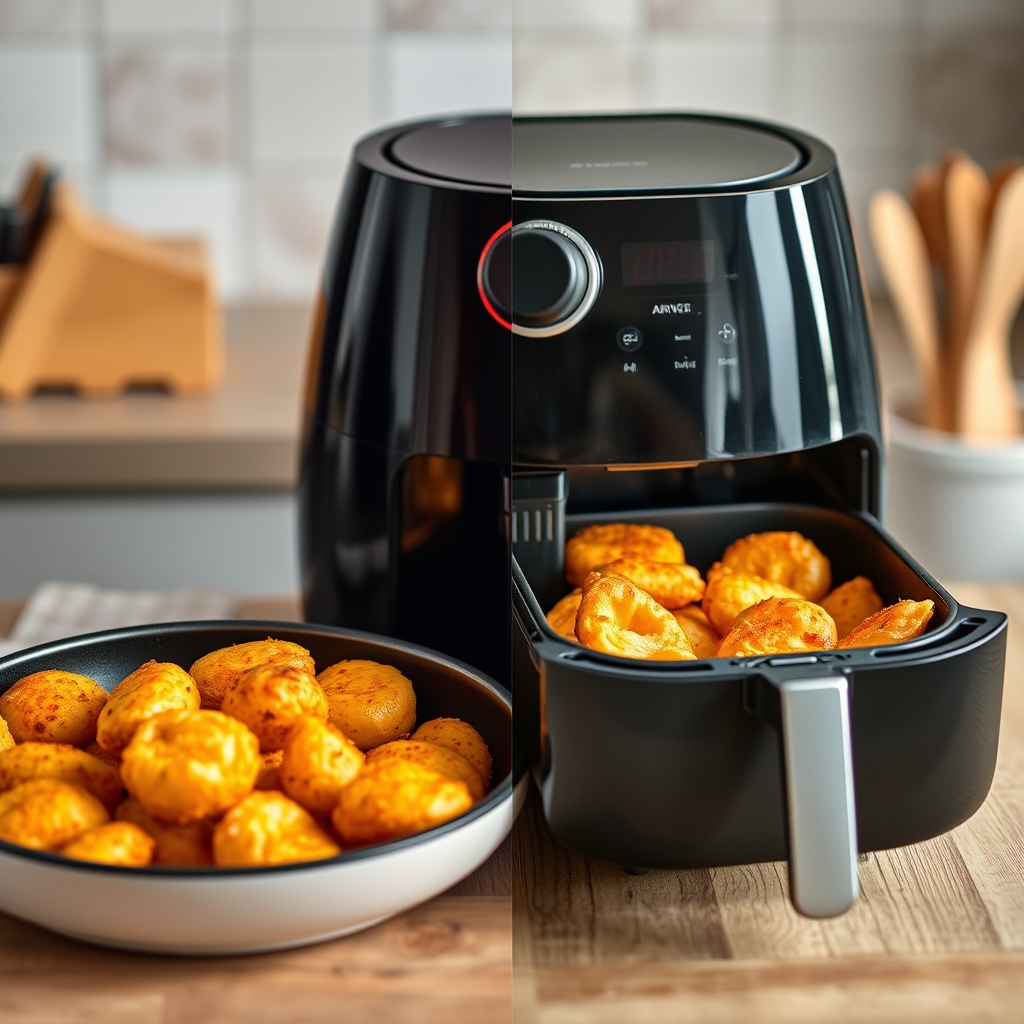 Comparatif : air fryer vs four traditionnel vs poêle — Airfryer et cuisson des châtaignes