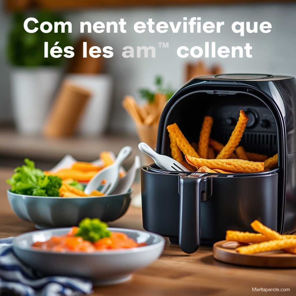 Questions fréquentes — Comment éviter que les aliments collent dans l'airfryer
