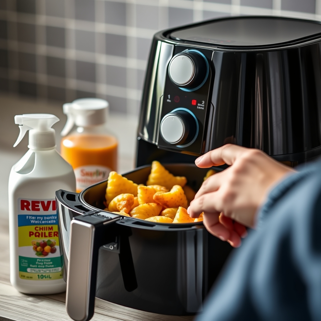 Produits et accessoires recommandés pour un entretien sans risque — Comment nettoyer un airfryer sans abîmer